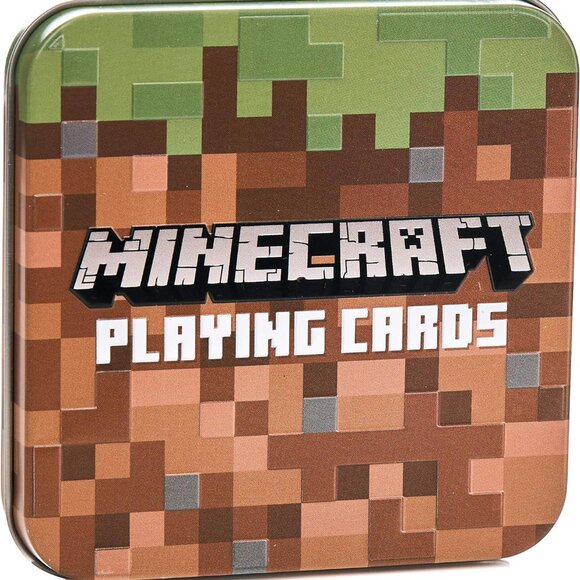 Minecraft Playing Cards - Standard Deck of Cards in Collector Travel Tin - Picture 7 of 7